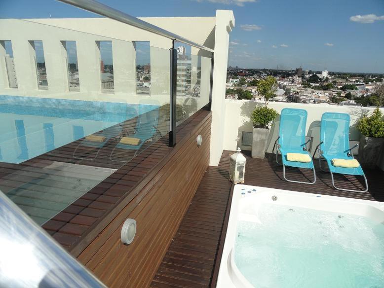 De Los Arroyos Apart Hotel ซานนิโกลัส เด ลอสอาร์โรโยส ภายนอก รูปภาพ